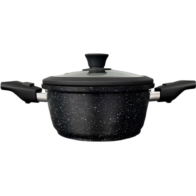 Изображение товара Кастрюля Panairo Expa induction 3.3 л литой алюминий с крышкой