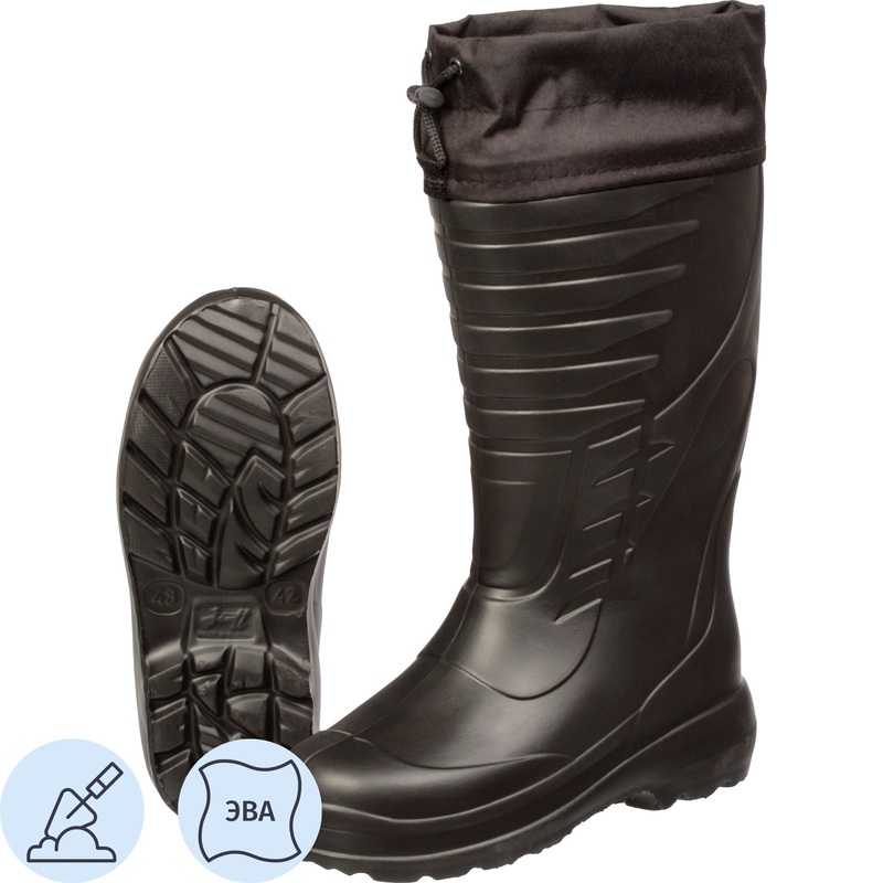 Изображение товара Сапоги мужские Janett Неман У ЭВА утеплённые 46-47 черные