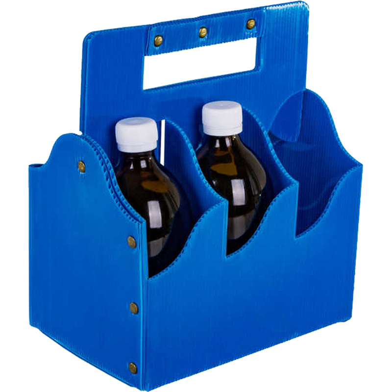 Изображение товара Переноска на 6 бутылок 0.5 л из полипропилена