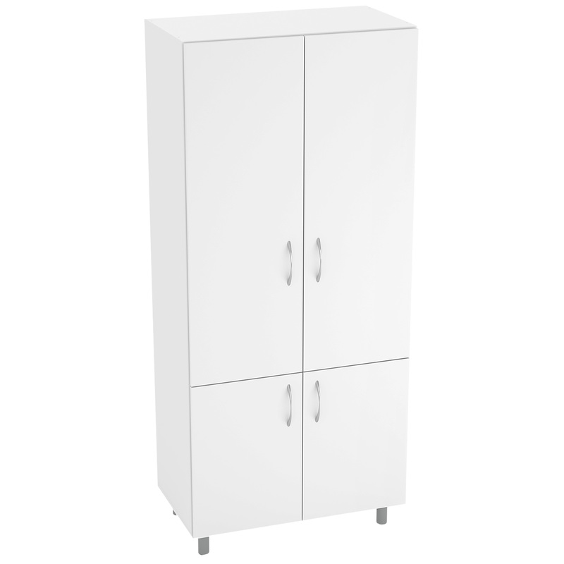 Изображение товара Лабораторный шкаф для хранения посуды белый 800х460х1828 мм