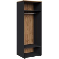 Каркас гардероба K-Loft (дуб натуральный/графит, 786х616х2106 мм)