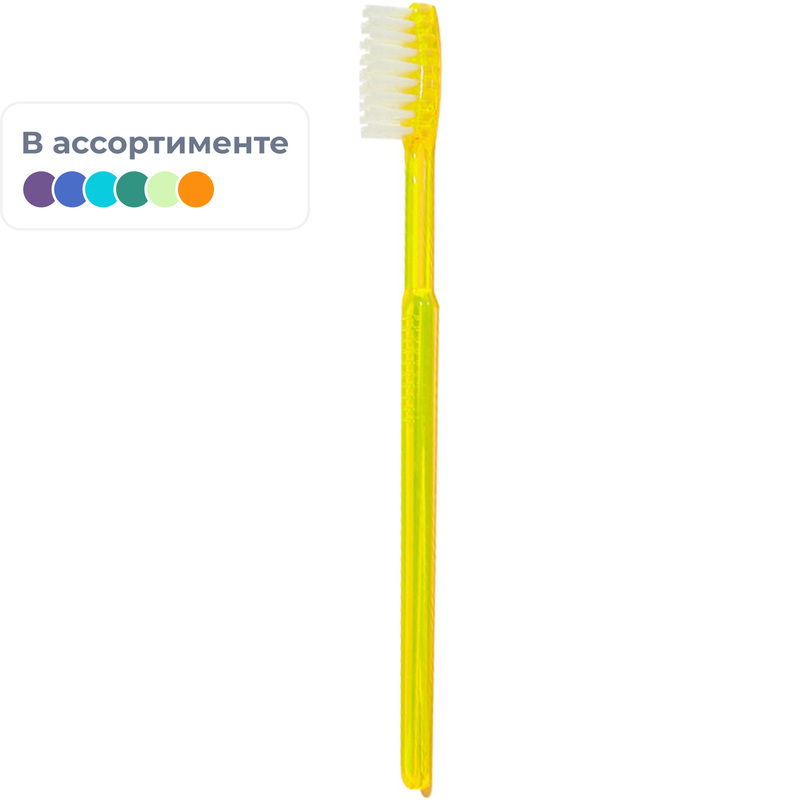 Изображение товара Зубная щетка Sherbet с нанесенной зубной пастой средней жесткости