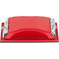 Брусок для шлифования 160х85 мм пластиковый с зажимами Matrix 75820