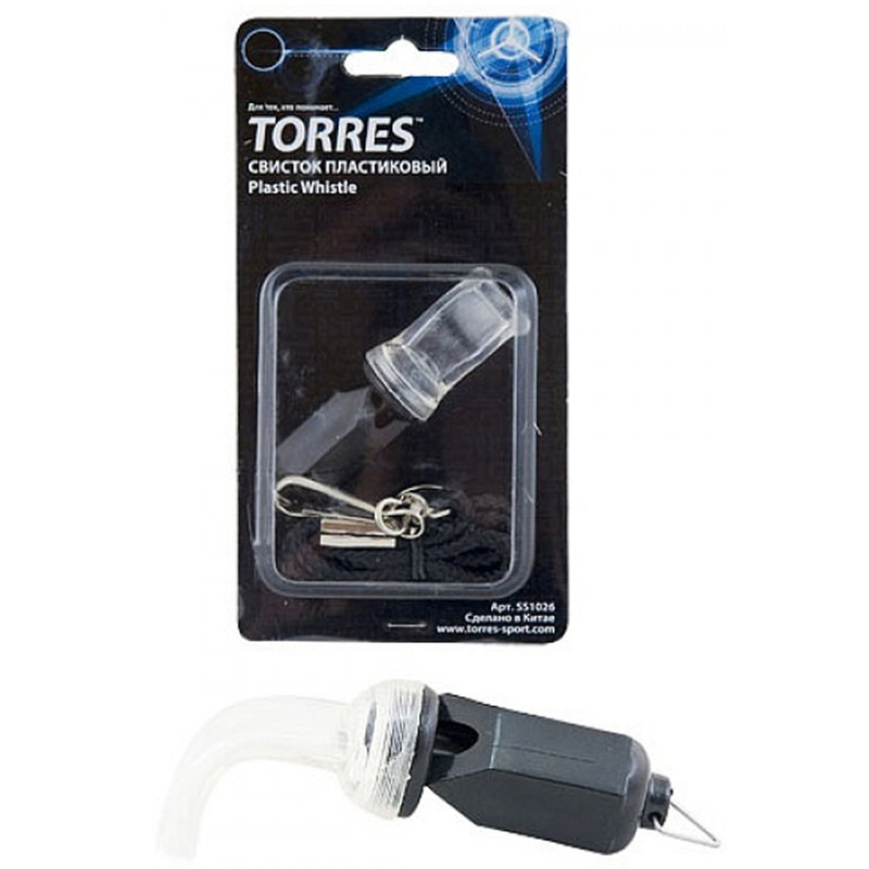 Изображение товара Свисток пластиковый без шарика TORRES