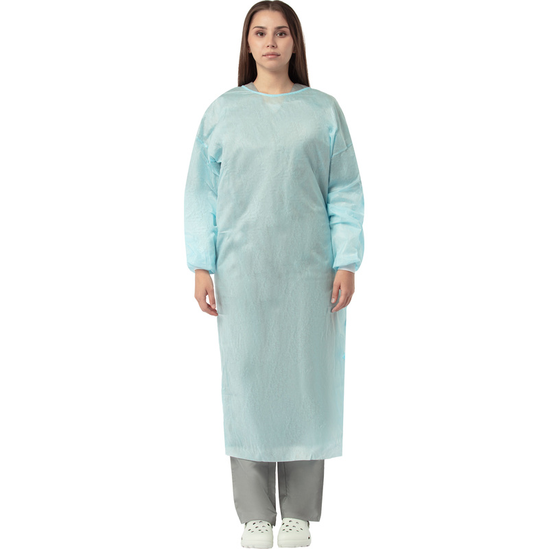 Изображение товара Халат одноразовый хирургический Каптель стерильный рукав-манжета размер 50-52 (L)