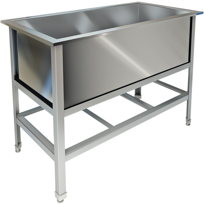 Изображение товара Ванна моечная Техно-ТТ ВМ-11/900 из нержавеющей стали 1000x530x850 мм