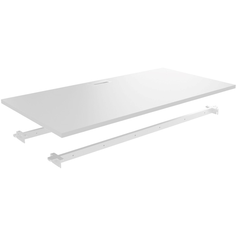 Изображение товара Столешница с лючком из дуба светлого 1400х700х25 мм с центральным лючком