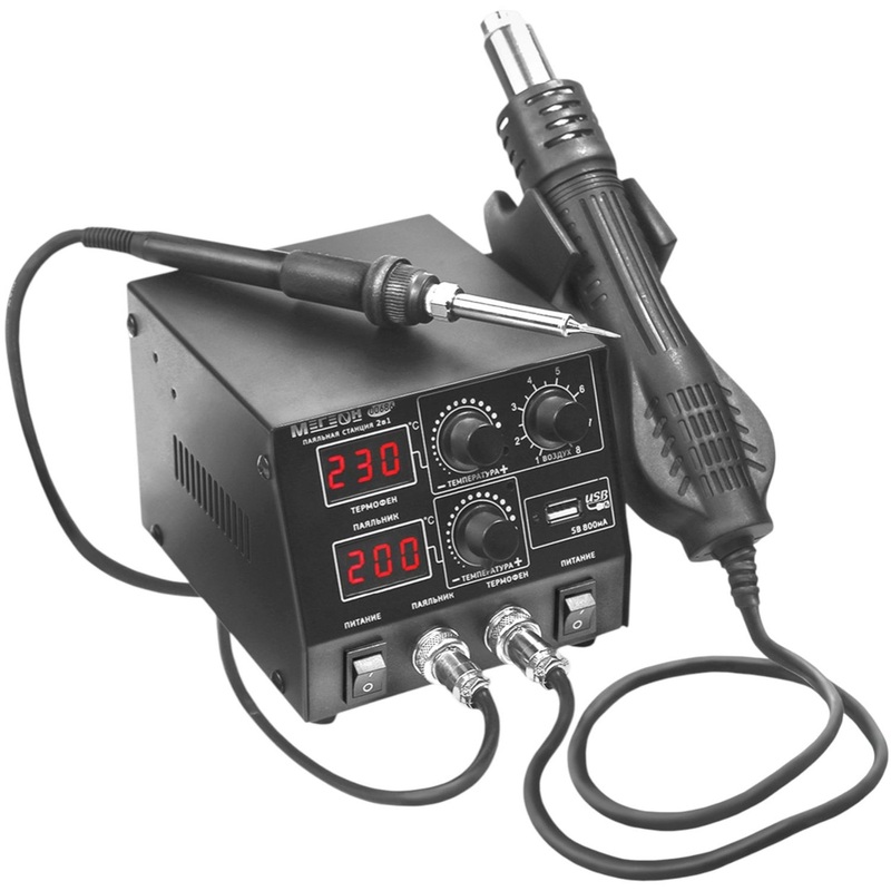 Изображение товара Паяльная станция Мегеон 00686 с цифровым управлением для пайки и термообработки