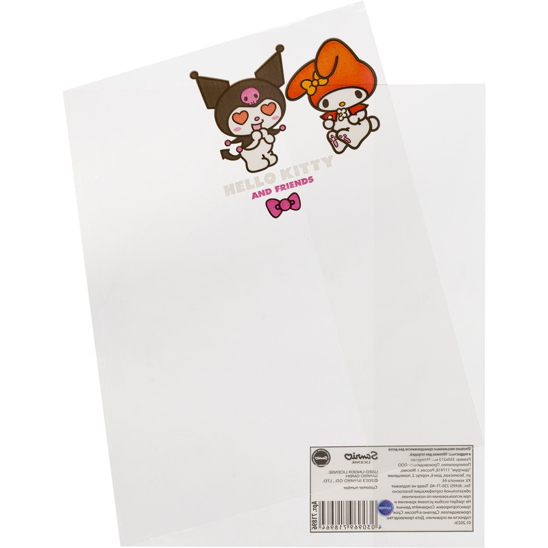 Изображение товара Набор обложек для тетрадей My Melody 213x350 мм 100 мкм 10 шт