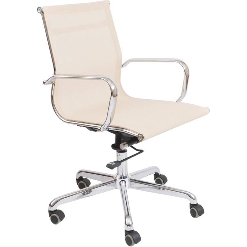 Изображение товара Кресло офисное Кайман Н бежевое (сетка, металл)