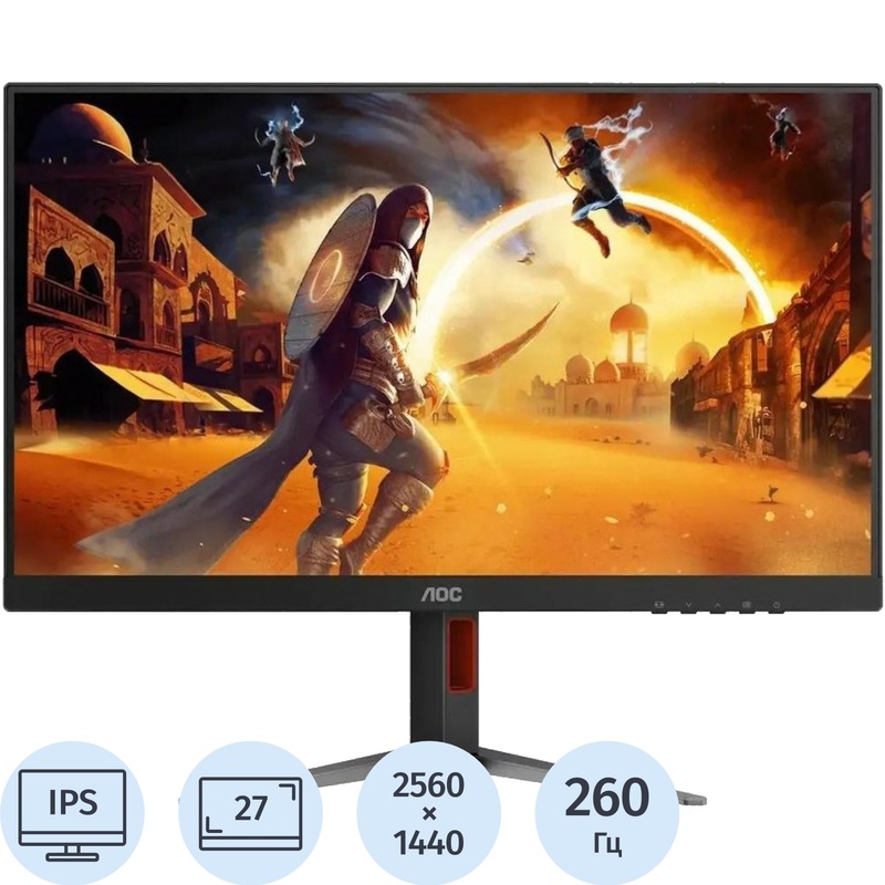 Изображение товара Монитор 27" AOC Q27G4Z чёрный