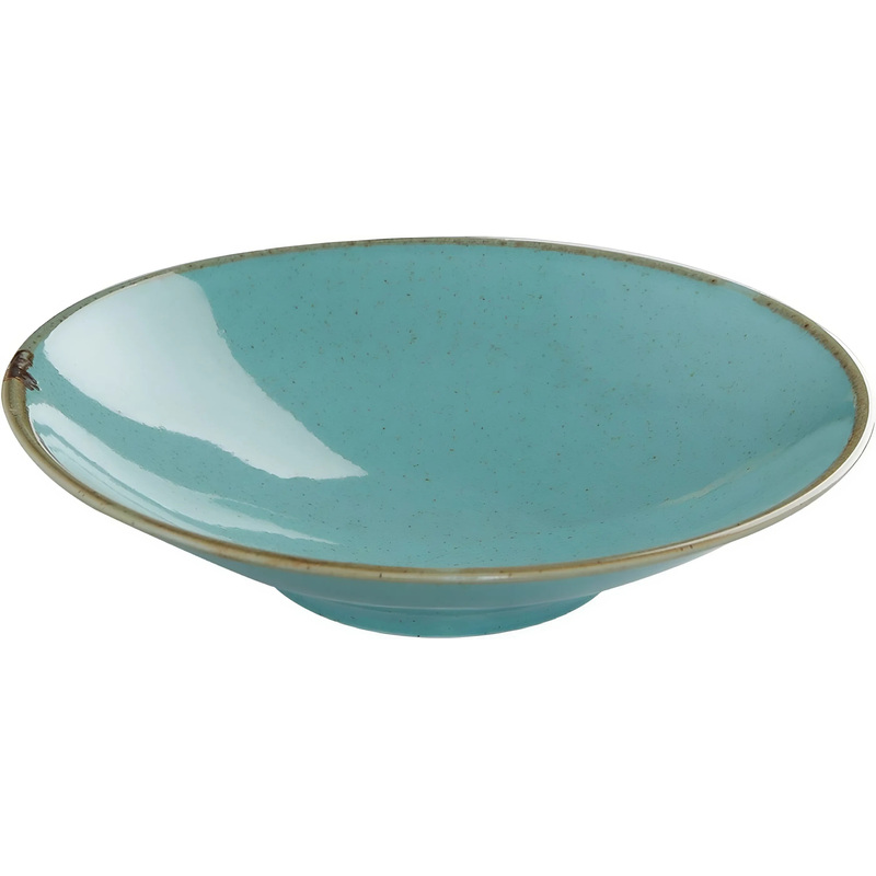 Изображение товара Салатник фарфоровый Porland Seasons 26 см бирюзовый объем 850 мл