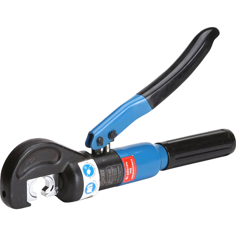 Изображение товара Гидравлический ручной пресс КВТ Мастер ПГР-70 для обжима проводов