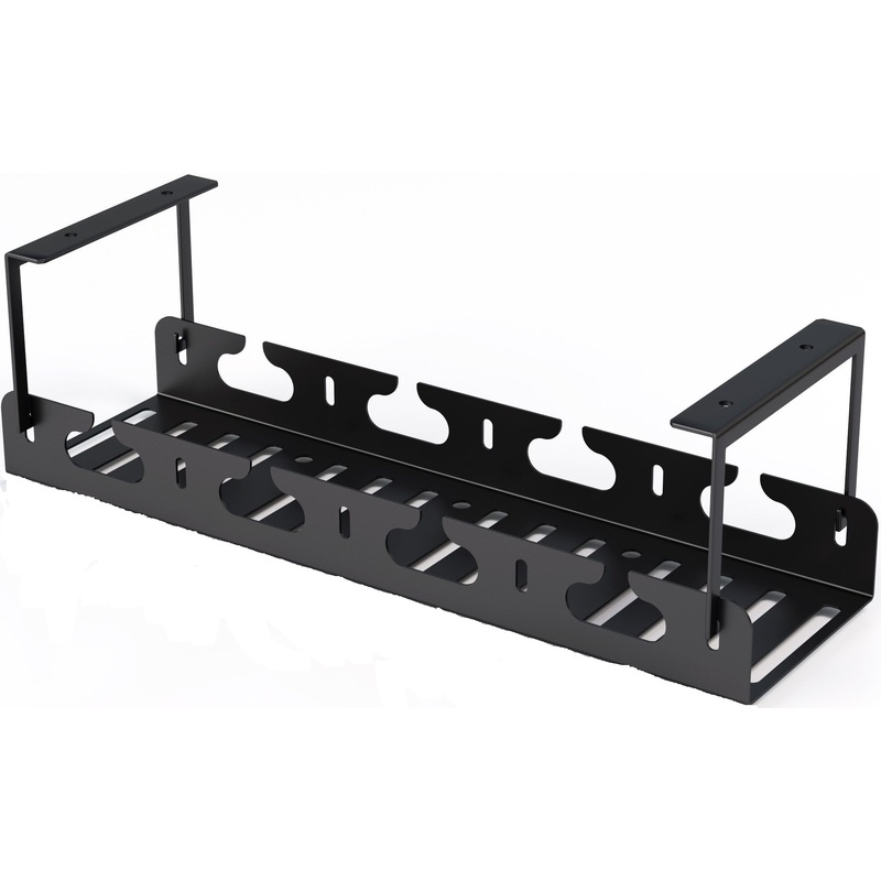 Изображение товара Кронштейн лоток для кабель канала Суппорто 5 черный 350x100x40