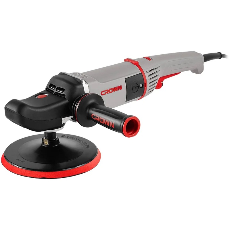 Изображение товара Шлифмашина полировальная сетевая Crown CT13528 1500 Вт 180 мм