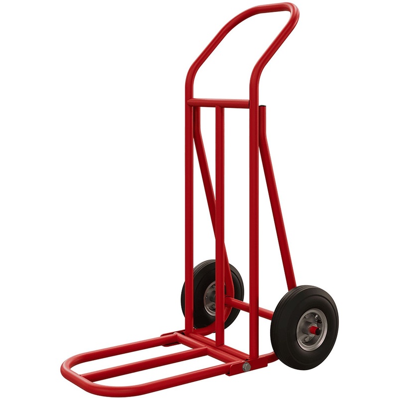 Изображение товара Тележка грузовая Red Tool грузоподъёмность 150 кг (пневматические колёса 200 мм, КГМ 150 RT)