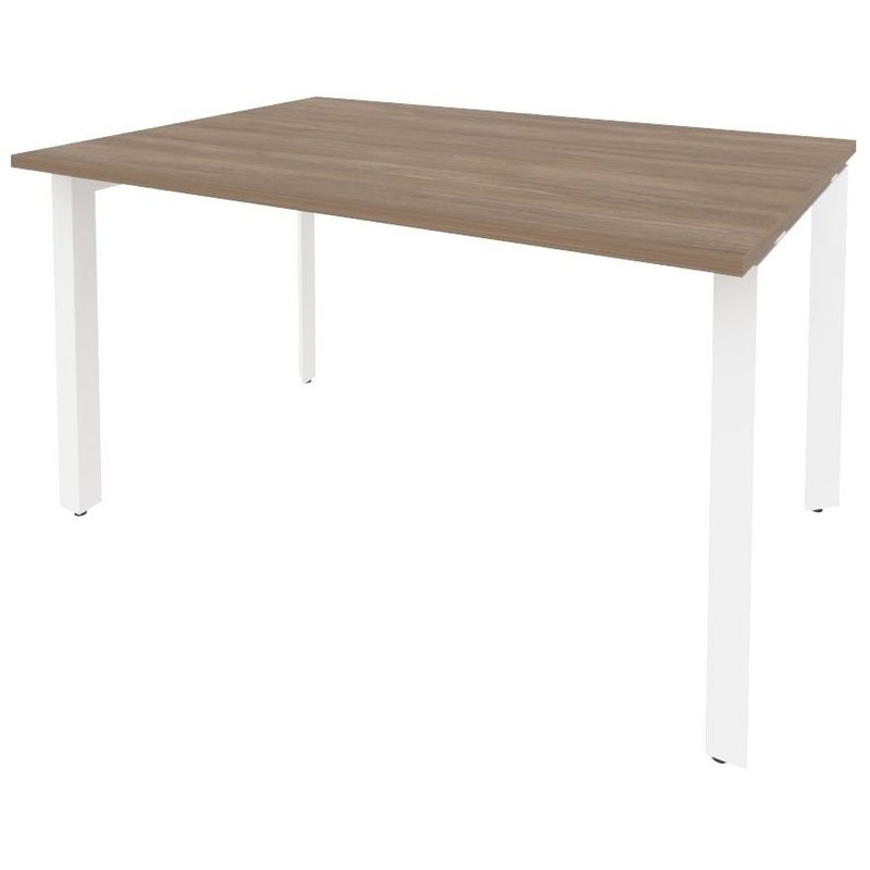 Изображение товара Стол для переговоров Onix-П O.MP-PRG-1.3 (дуб аризона/белый, 1380х980х750 мм)