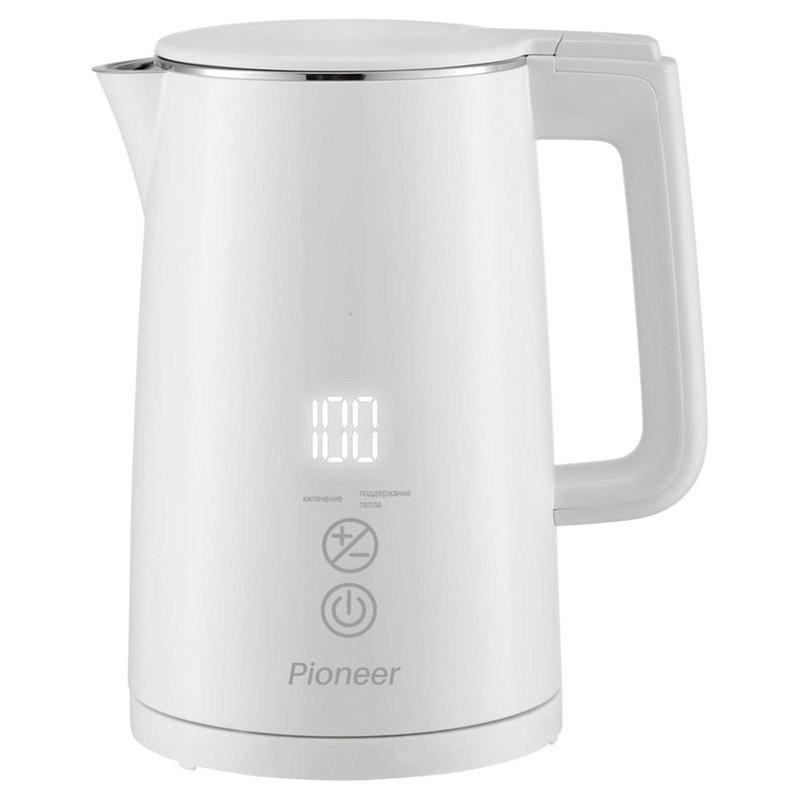 Изображение товара Уценка. Чайник электрический Pioneer KE577M белый
