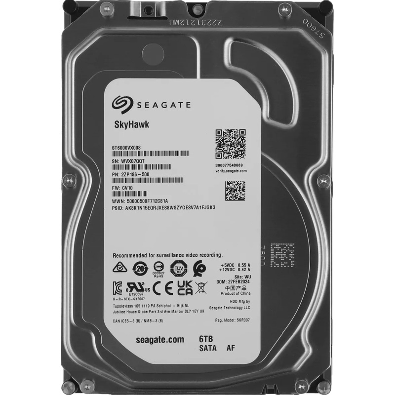 Изображение товара Жесткий диск Seagate ST6000VX008 6 ТБ SATA внешний для хранения данных