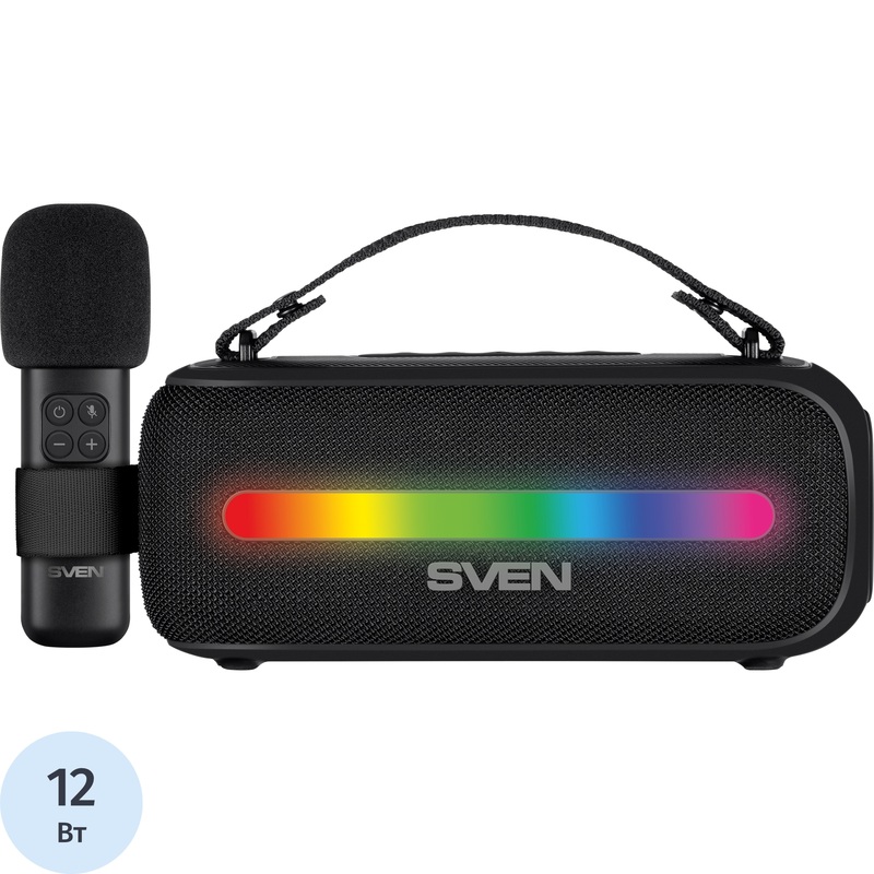Изображение товара Акустическая система Sven PS-255 Bluetooth караоке 12 Вт до 16 часов работы