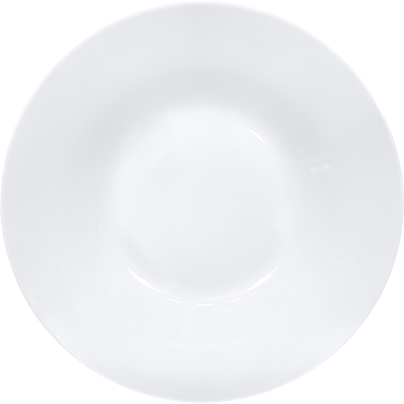 Изображение товара Фарфоровая суповая тарелка Collage 22.5 см белая из высококачественного фарфора