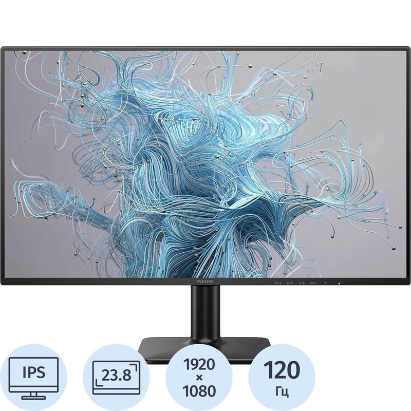 Изображение товара Монитор Philips 24E2N1110 23.8 IPS 1080p 120Гц чёрный