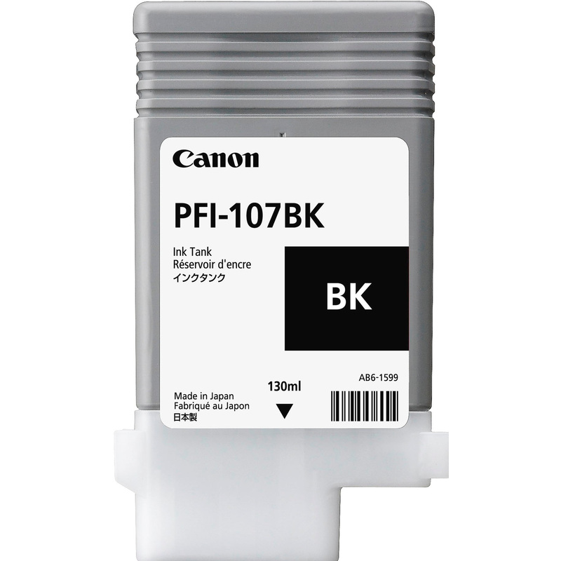 Изображение товара Уценка. Картридж струйный Canon PFI-107BK 6705B001 черный оригинальный