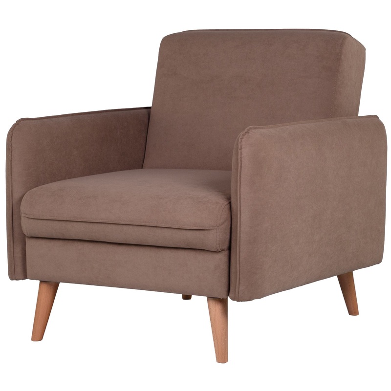 Изображение товара Кресло Релакс ANN раскладное коричневое (ткань)