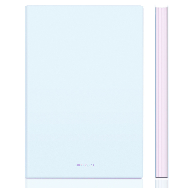 Изображение товара Блокнот Deli А5 96 листов голубой в клетку с мягкой обложкой