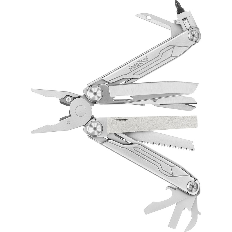 Изображение товара Мультитул Xiaomi Nextool Flagship Captain 16 функций серебристый