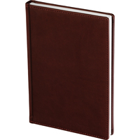 Ежедневник недатированный Attache Velvet искусственная кожа Soft Touch  A5+ 136 листов бордовый