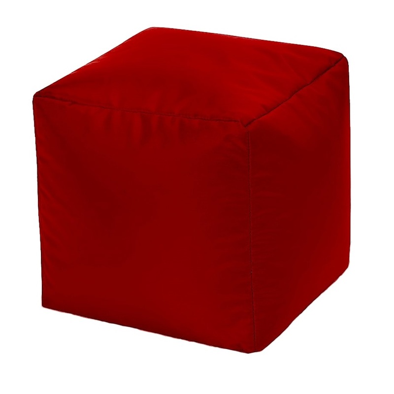 Изображение товара Пуф-мешок Точка роста красный (искусственная кожа)