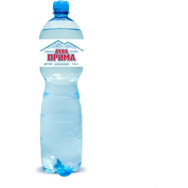 Изображение товара Бутилированная питьевая вода Прима 1.5 литра негазированная