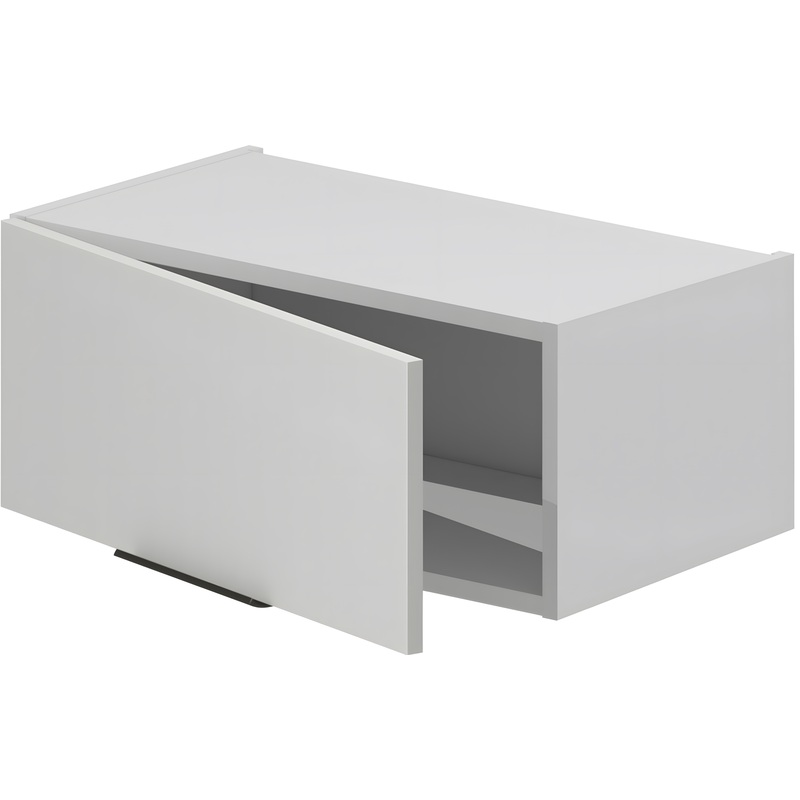 Изображение товара Шкаф кухонный VOK W1D_36_60 (белый альпийский/белый шагрень, 600х315х360 мм)