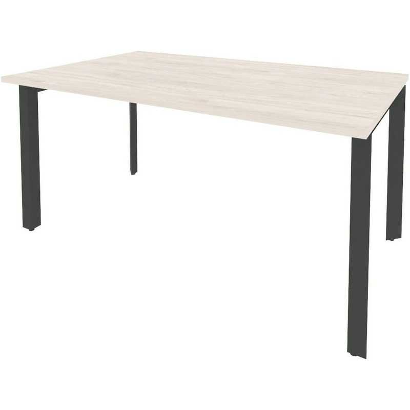 Изображение товара Стол для переговоров Onix-П O.MP-PRG-1.4 1580х980х750 мм из ЛДСП, металлокаркас