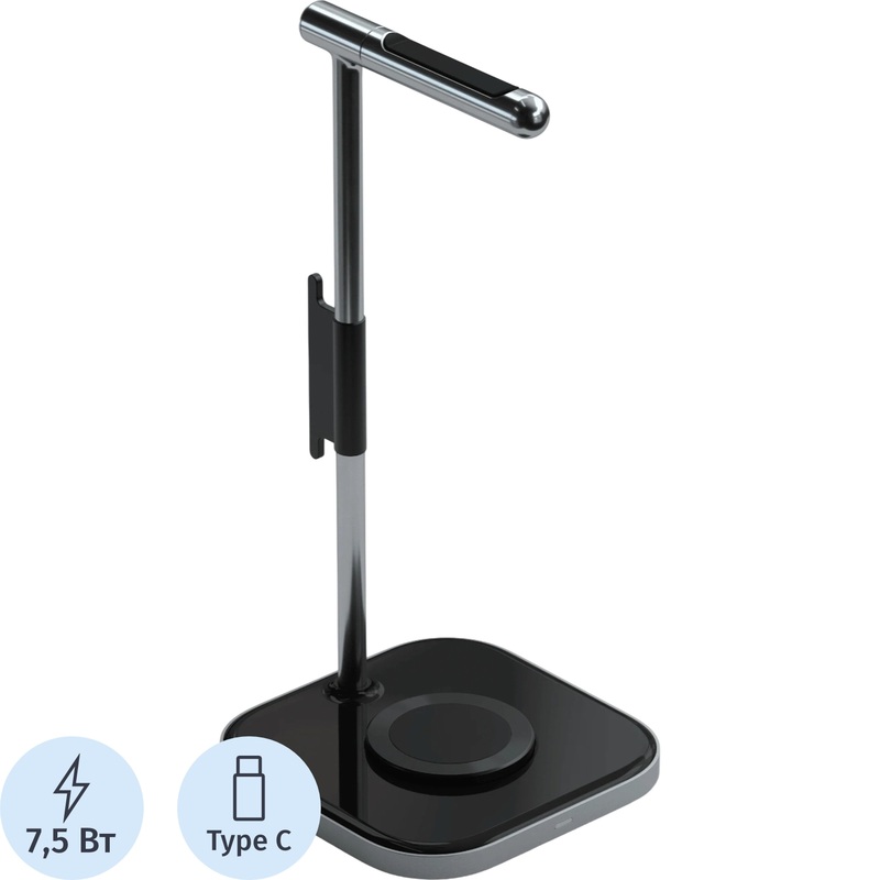 Изображение товара Сетевое зарядное устройство Satechi 2-In-1 7.5 Вт (ST-UCHSMCM)