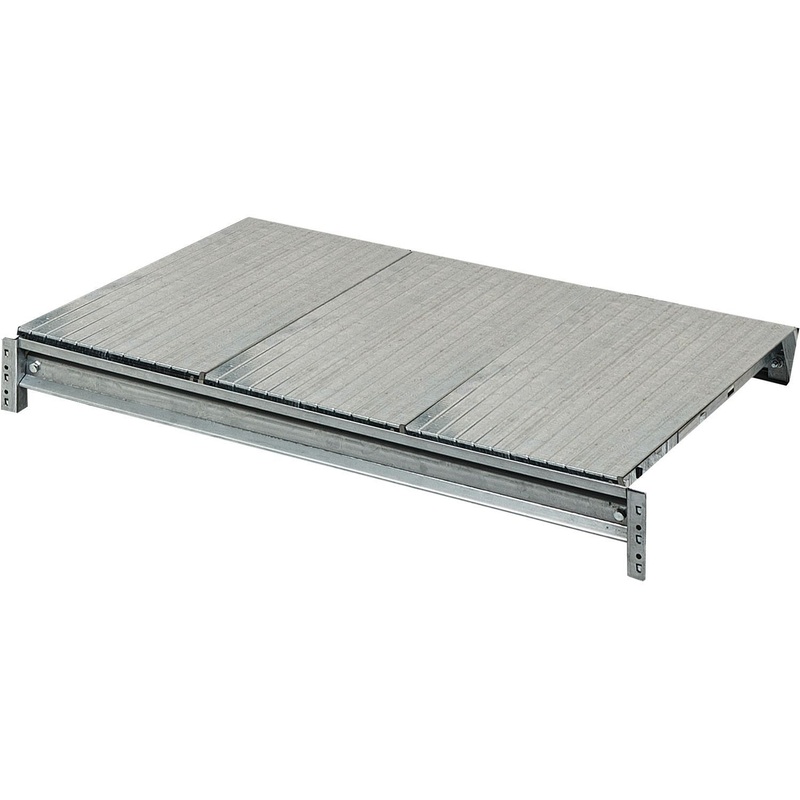 Изображение товара Настил к полке стеллажа Steller оцинкованный, 3 штуки 900х600 мм