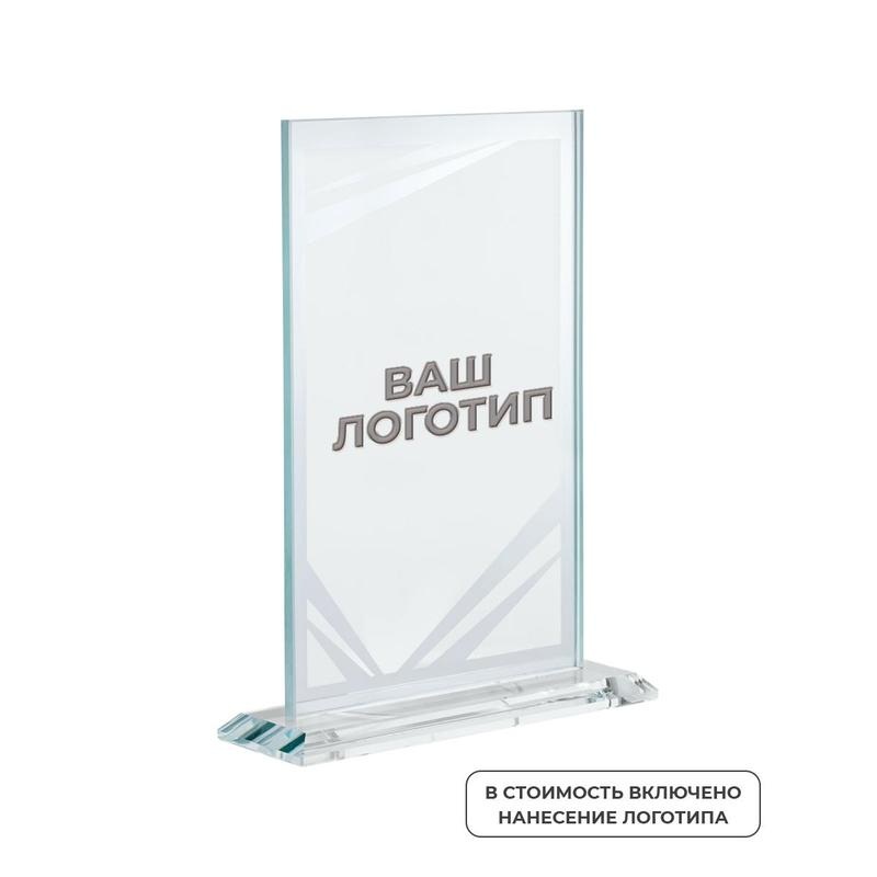 Изображение товара Стела Fame Frame стекло с индивидуальной гравировкой 15x4x20.5 см