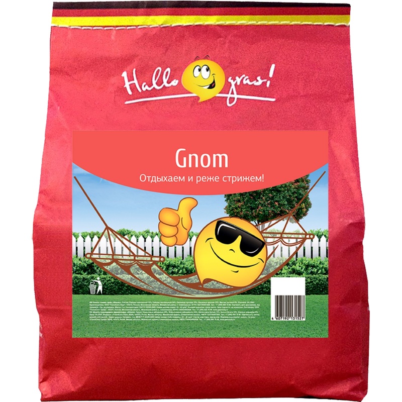 Изображение товара Семена газонной травы Газонcity Gnom Gras 1 кг
