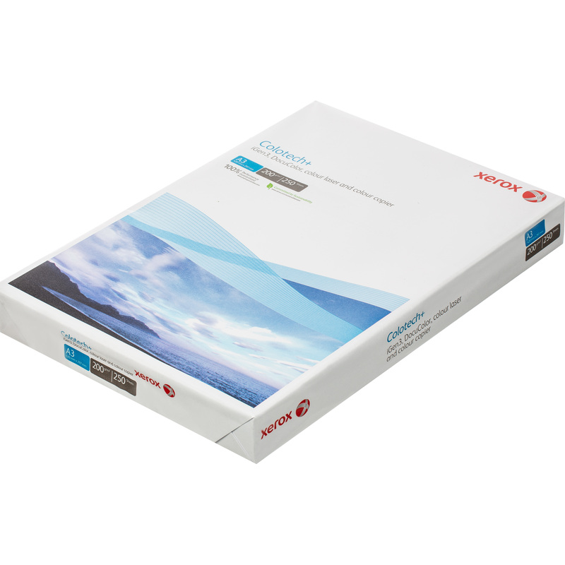 Изображение товара Бумага Xerox Colotech Plus Blue A3 200 г/кв.м 250 листов для лазерной печати