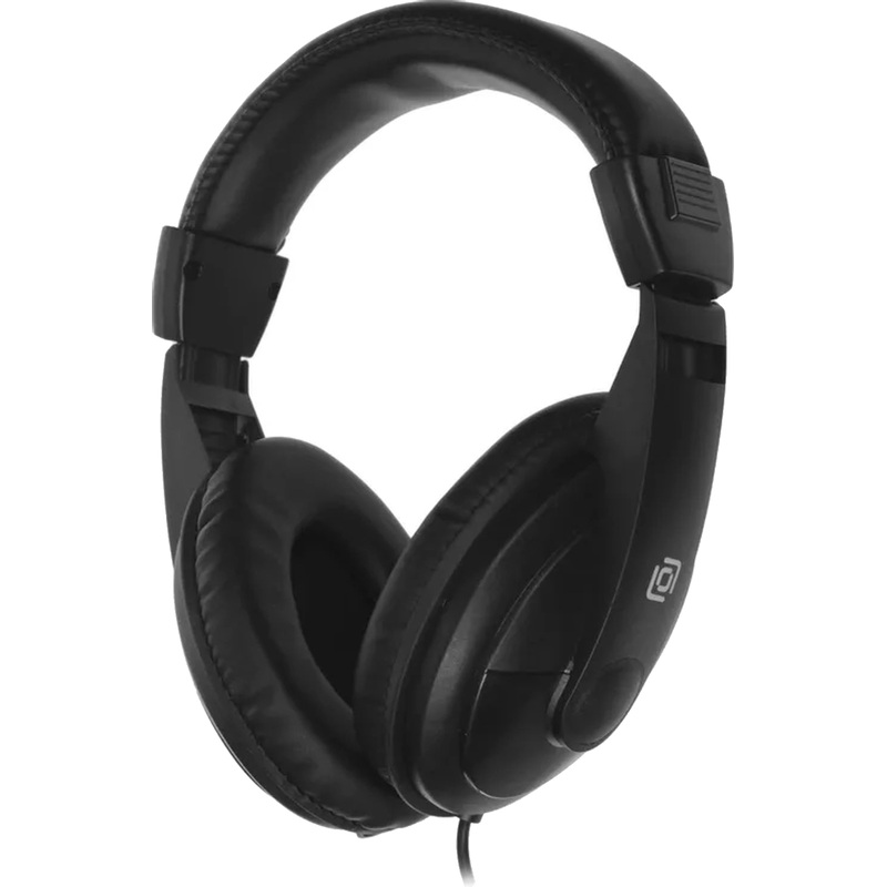 Изображение товара Наушники Oklick HP-M211VB чёрные с микрофоном