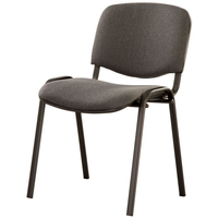 Стул офисный Easy Chair ИЗО/ISO серый ткань металл чёрный (1332051)