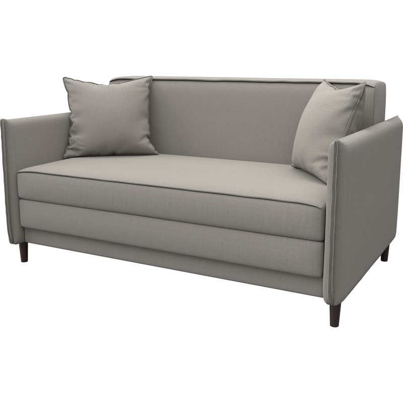 Изображение товара Диван-кровать двухместный Комфорт Brief бежевый рогожка