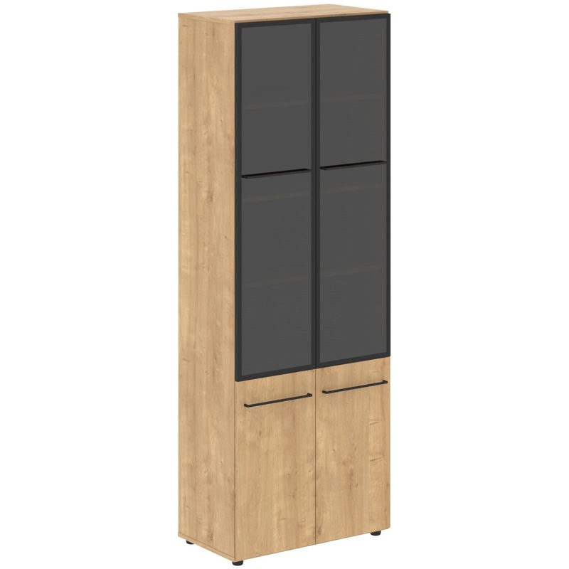 Изображение товара Шкаф комбинированный Loftis LHC 80.2 со стеклом дуб бофорд 800х430 мм