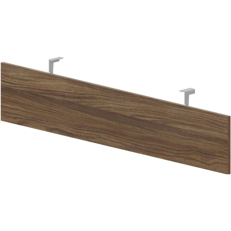 Изображение товара Лицевая панель Carre для стола орех/серый 1600х18х300 мм