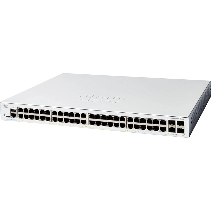 Изображение товара Коммутатор Cisco Catalyst C1300-48P-4X