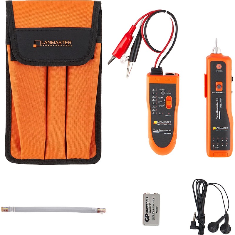 Изображение товара Набор инструментов Lanmaster LAN-TST-TPK-300N для витой пары