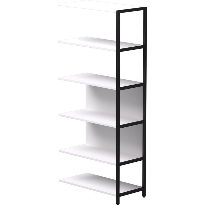 Изображение товара Полустеллаж для документов EVO 254H009W39005 белый чёрный 805х385х1840 мм