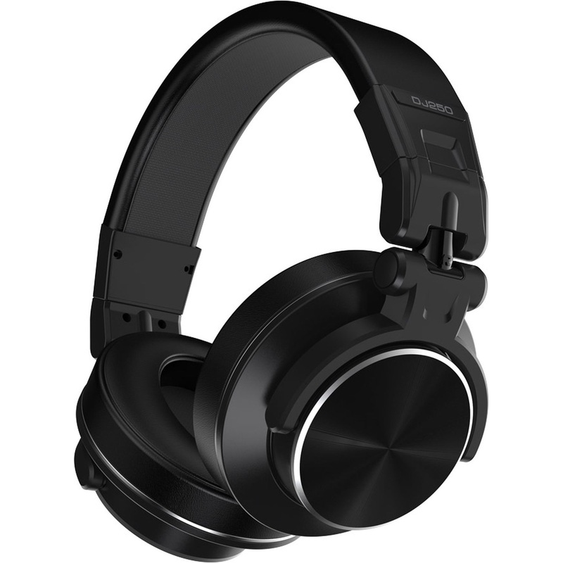 Изображение товара Наушники Axelvox DJ250 черные проводные полноразмерные с miniJack 3.5 мм