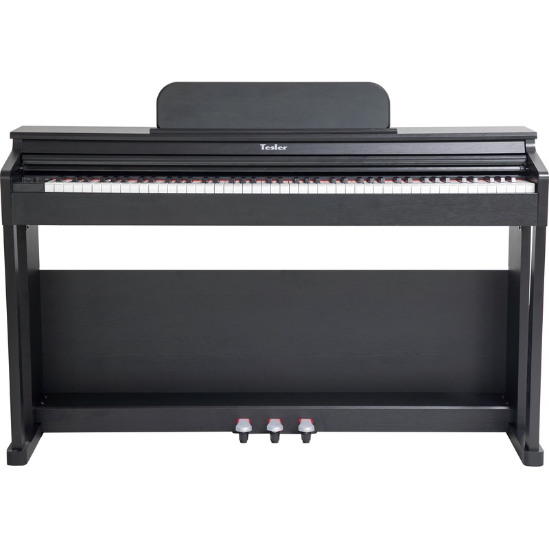 Изображение товара Цифровое пианино Tesler STZ-8810 Black с 88 полноразмерными клавишами и функциями
